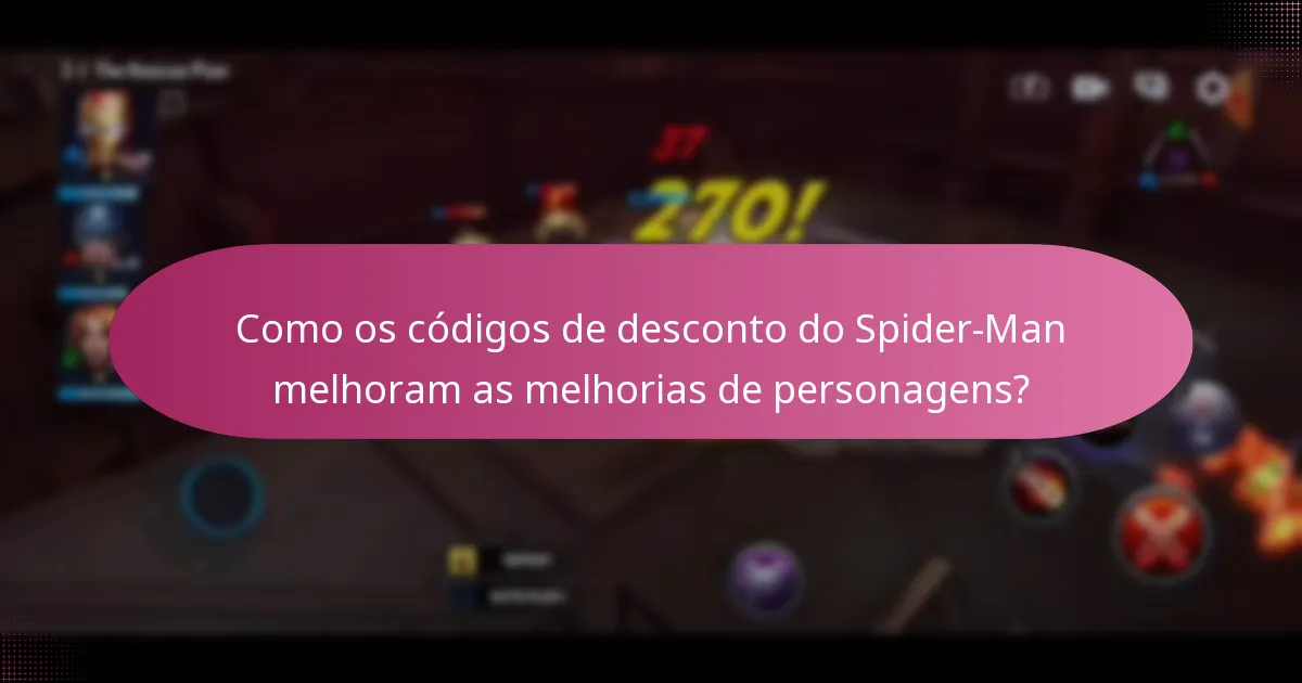Quais eventos promocionais apresentam códigos de desconto do Spider-Man?