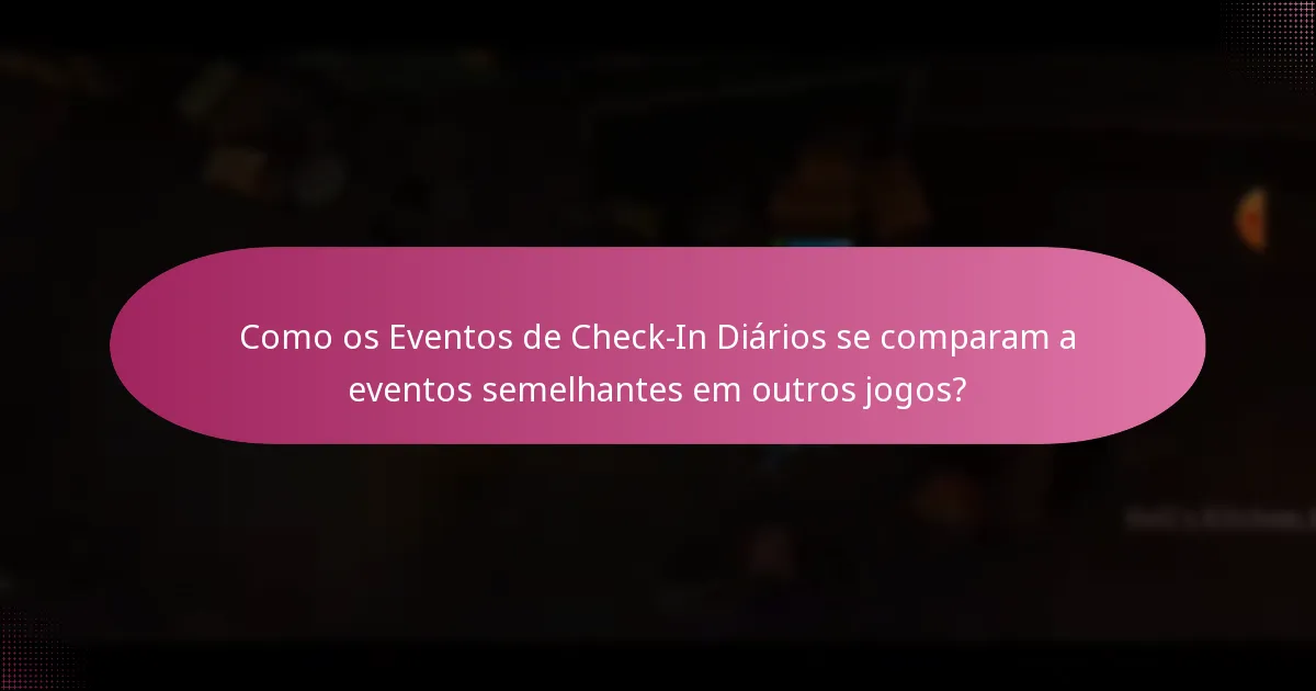 Que recompensas especiais podem os jogadores ganhar nos Eventos de Check-In Diários?