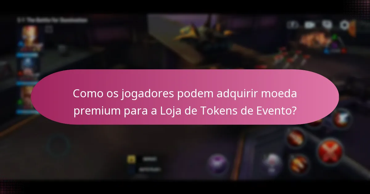 Que itens de tempo limitado estão disponíveis na Loja de Tokens de Evento?