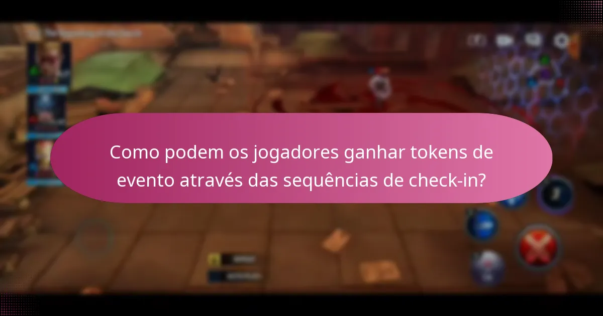 Que itens exclusivos podem os jogadores ganhar através das sequências de check-in?