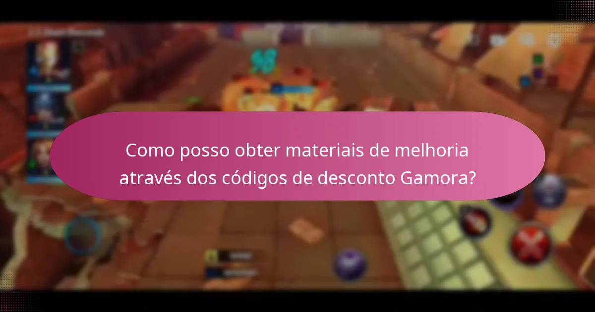 Que recompensas exclusivas posso ganhar com os códigos de desconto Gamora?