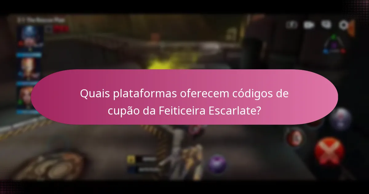 Quando ocorrem eventos especiais relacionados aos códigos de cupão da Feiticeira Escarlate?