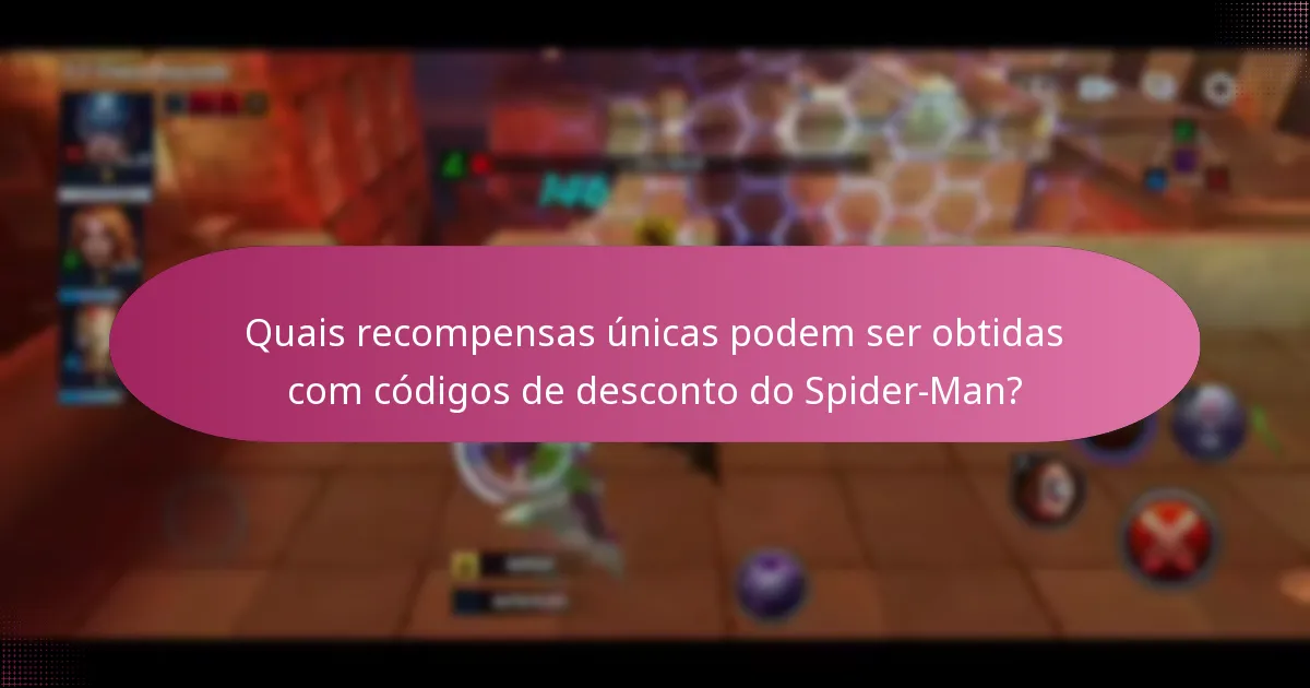 Como os códigos de desconto do Spider-Man melhoram as melhorias de personagens?