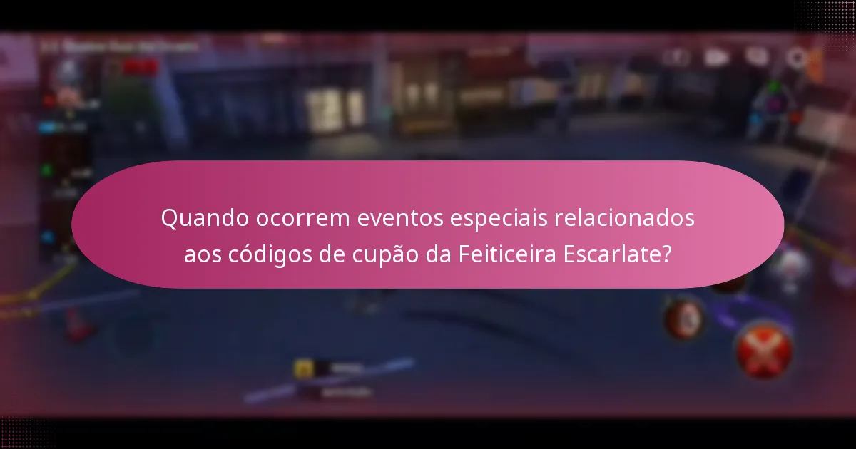 Que materiais de melhoria podem ser obtidos usando códigos de cupão da Feiticeira Escarlate?